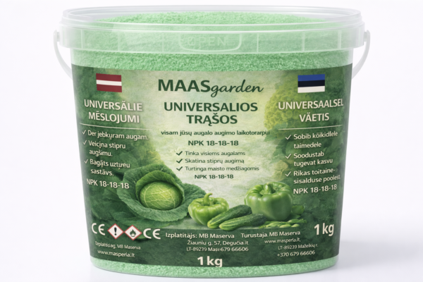 universalios trąšos „maasgarden“ (npk 18 18 18+ mikro)