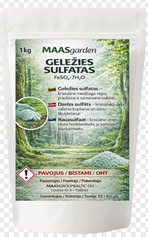 maasgarden geležies sulfatas