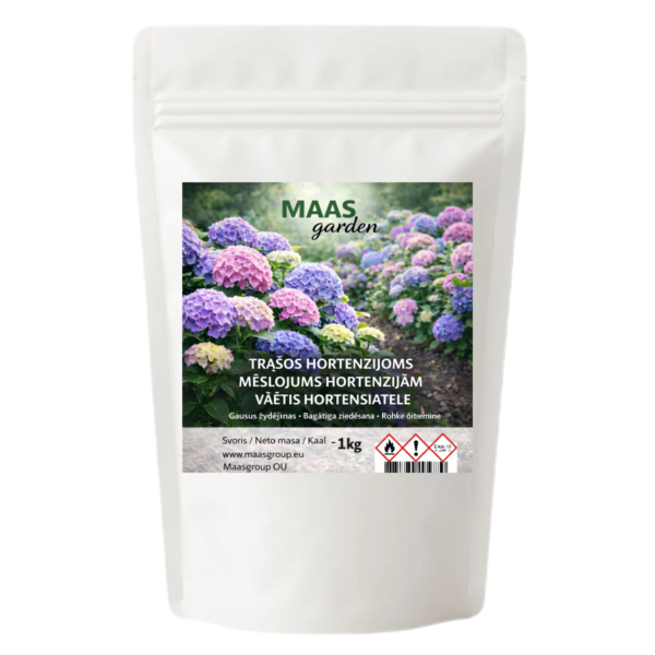 kompleksinės trąšos hortenzijoms 1 kg be chloro