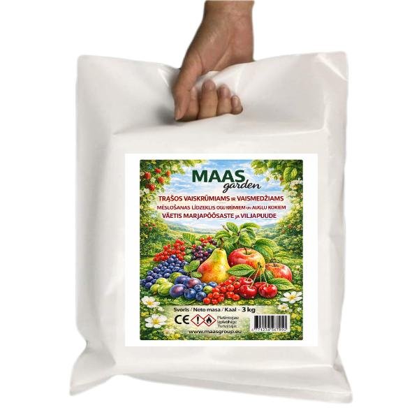 kompleksinės trąšos vaismedžiams ir vaiskrūmiams bechlorės